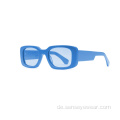 Fashion Design Square UV400 Polarisierte Acetat -Sonnenbrille